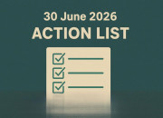 30 June 2026 – Year-End Action List